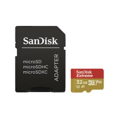 SanDisk Extreme microSDHC 32GB - Fast & Reliable Storage for All Your Needs!